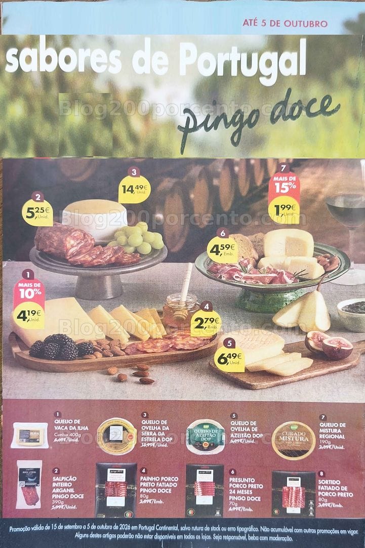 Antevisão Folheto PINGO DOCE Promoções de 15 setembro a 5 outubro